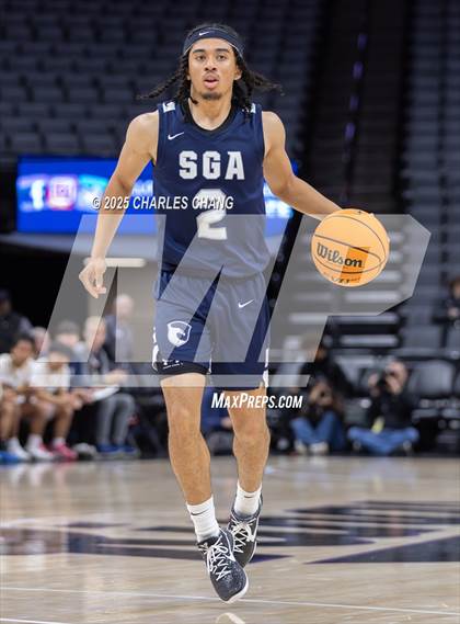 Thumbnail 2 in San Gabriel Academy @ King's Academy (CIF D3 Finals) photogallery.