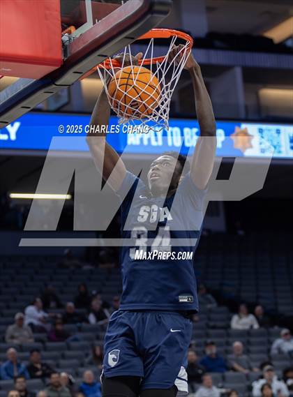 Thumbnail 1 in San Gabriel Academy @ King's Academy (CIF D3 Finals) photogallery.