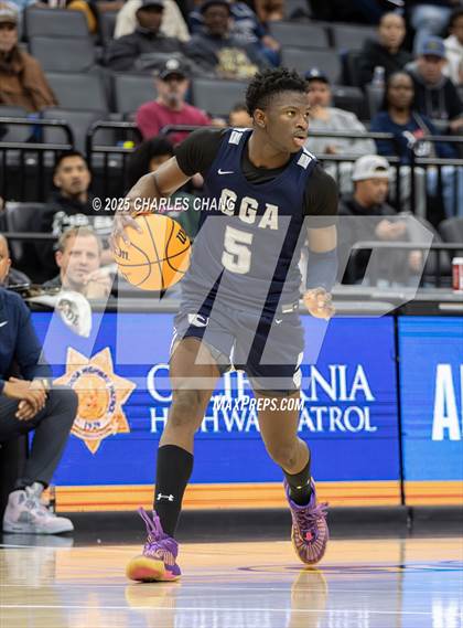 Thumbnail 2 in San Gabriel Academy @ King's Academy (CIF D3 Finals) photogallery.