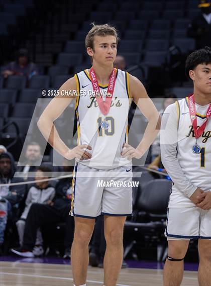 Thumbnail 3 in San Gabriel Academy @ King's Academy (CIF D3 Finals) photogallery.