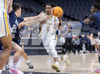 Thumbnail 1 in San Gabriel Academy @ King's Academy (CIF D3 Finals) photogallery.