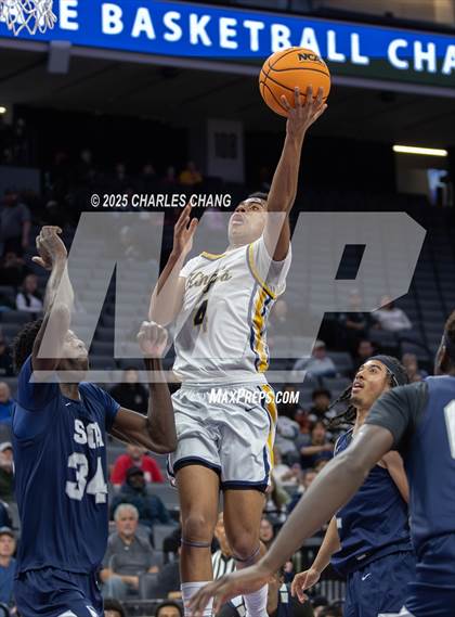 Thumbnail 2 in San Gabriel Academy @ King's Academy (CIF D3 Finals) photogallery.