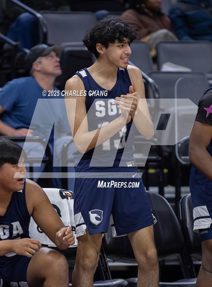 Thumbnail 3 in San Gabriel Academy @ King's Academy (CIF D3 Finals) photogallery.