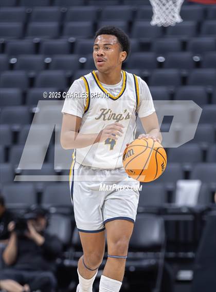 Thumbnail 1 in San Gabriel Academy @ King's Academy (CIF D3 Finals) photogallery.