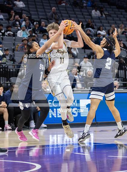 Thumbnail 3 in San Gabriel Academy @ King's Academy (CIF D3 Finals) photogallery.