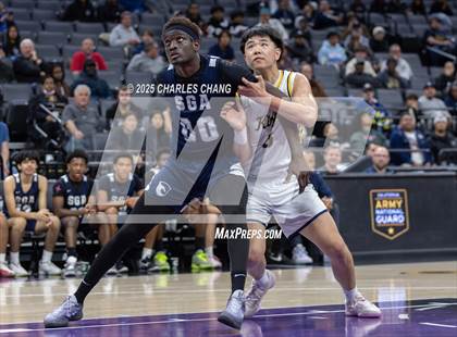 Thumbnail 3 in San Gabriel Academy @ King's Academy (CIF D3 Finals) photogallery.