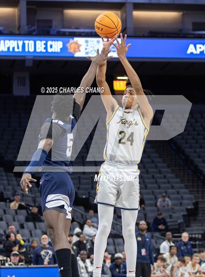 Thumbnail 3 in San Gabriel Academy @ King's Academy (CIF D3 Finals) photogallery.
