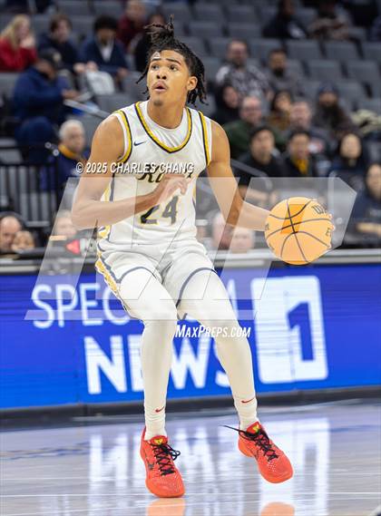Thumbnail 2 in San Gabriel Academy @ King's Academy (CIF D3 Finals) photogallery.