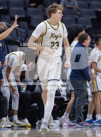 Thumbnail 2 in San Gabriel Academy @ King's Academy (CIF D3 Finals) photogallery.