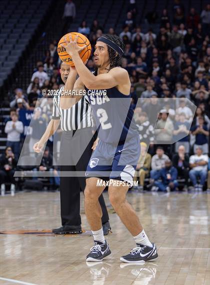 Thumbnail 2 in San Gabriel Academy @ King's Academy (CIF D3 Finals) photogallery.