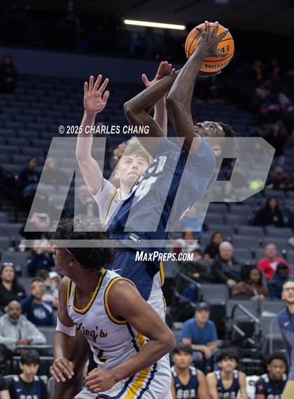 Thumbnail 1 in San Gabriel Academy @ King's Academy (CIF D3 Finals) photogallery.