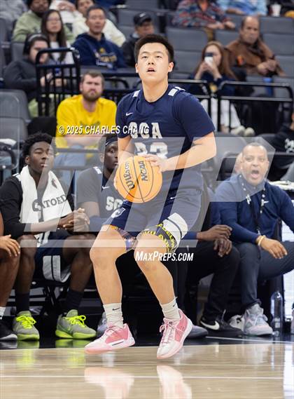 Thumbnail 2 in San Gabriel Academy @ King's Academy (CIF D3 Finals) photogallery.