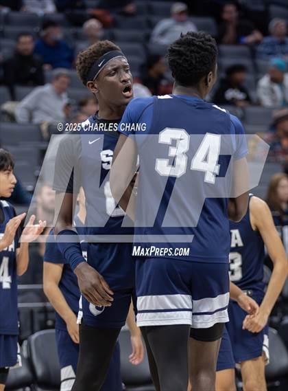 Thumbnail 1 in San Gabriel Academy @ King's Academy (CIF D3 Finals) photogallery.