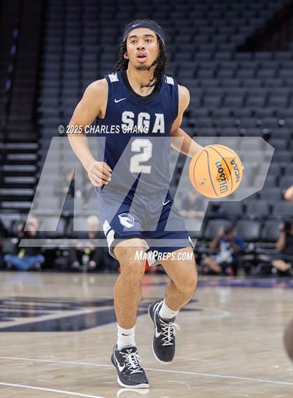Thumbnail 3 in San Gabriel Academy @ King's Academy (CIF D3 Finals) photogallery.