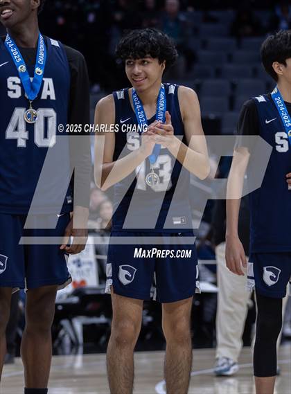 Thumbnail 1 in San Gabriel Academy @ King's Academy (CIF D3 Finals) photogallery.