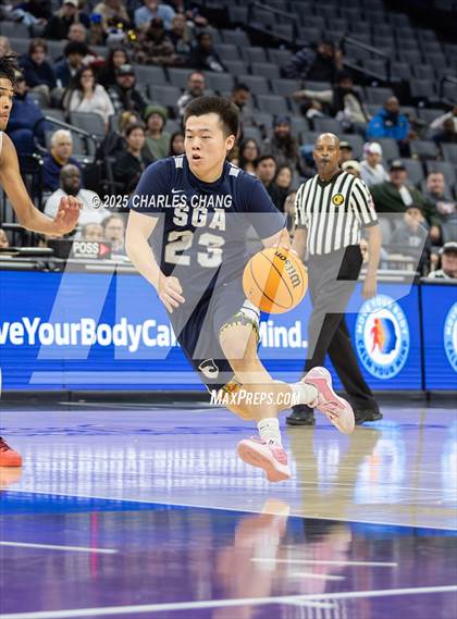 Thumbnail 3 in San Gabriel Academy @ King's Academy (CIF D3 Finals) photogallery.
