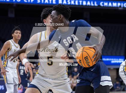 Thumbnail 1 in San Gabriel Academy @ King's Academy (CIF D3 Finals) photogallery.