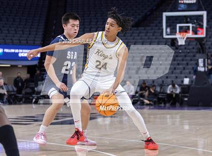 Thumbnail 2 in San Gabriel Academy @ King's Academy (CIF D3 Finals) photogallery.