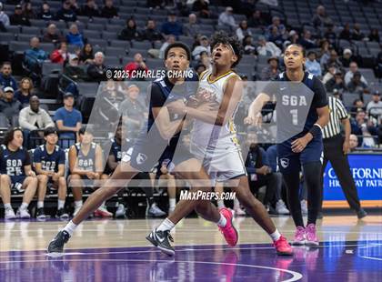 Thumbnail 2 in San Gabriel Academy @ King's Academy (CIF D3 Finals) photogallery.