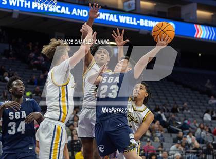 Thumbnail 2 in San Gabriel Academy @ King's Academy (CIF D3 Finals) photogallery.