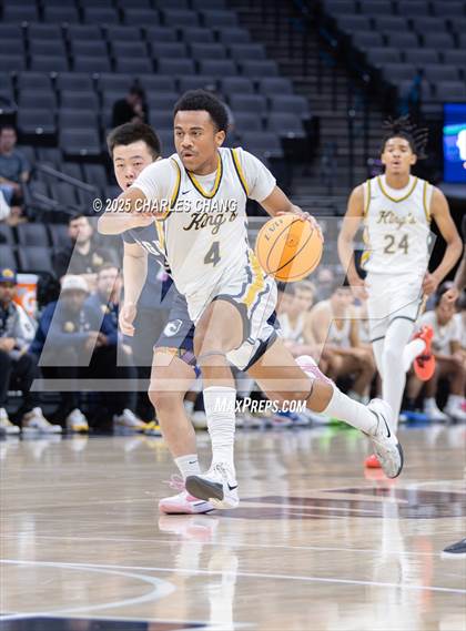 Thumbnail 3 in San Gabriel Academy @ King's Academy (CIF D3 Finals) photogallery.