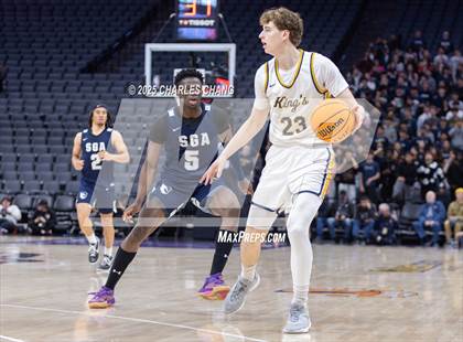 Thumbnail 2 in San Gabriel Academy @ King's Academy (CIF D3 Finals) photogallery.