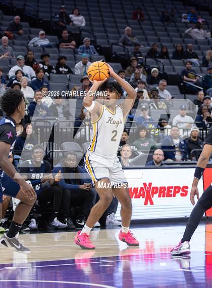 Thumbnail 3 in San Gabriel Academy @ King's Academy (CIF D3 Finals) photogallery.