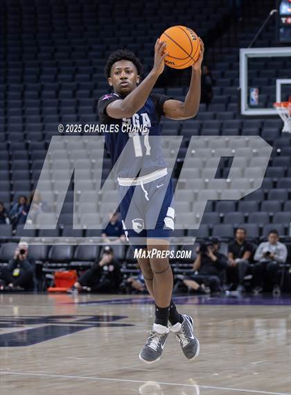 Thumbnail 1 in San Gabriel Academy @ King's Academy (CIF D3 Finals) photogallery.