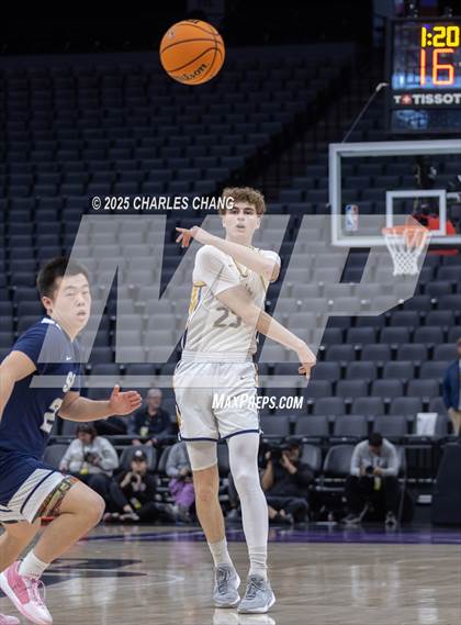 Thumbnail 1 in San Gabriel Academy @ King's Academy (CIF D3 Finals) photogallery.