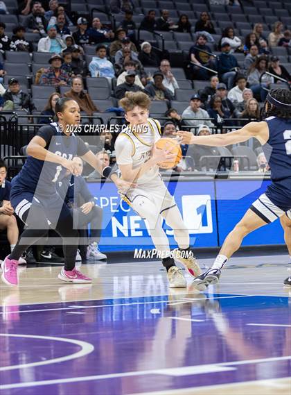 Thumbnail 2 in San Gabriel Academy @ King's Academy (CIF D3 Finals) photogallery.