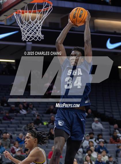 Thumbnail 2 in San Gabriel Academy @ King's Academy (CIF D3 Finals) photogallery.