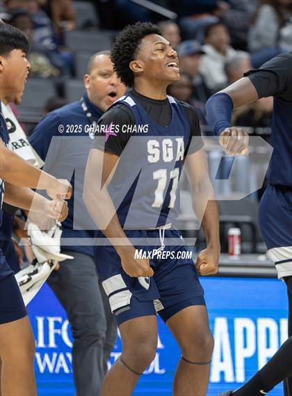 Thumbnail 2 in San Gabriel Academy @ King's Academy (CIF D3 Finals) photogallery.
