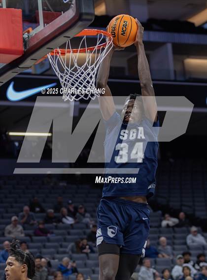 Thumbnail 3 in San Gabriel Academy @ King's Academy (CIF D3 Finals) photogallery.