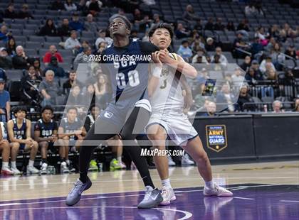 Thumbnail 1 in San Gabriel Academy @ King's Academy (CIF D3 Finals) photogallery.
