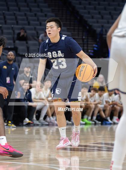 Thumbnail 2 in San Gabriel Academy @ King's Academy (CIF D3 Finals) photogallery.