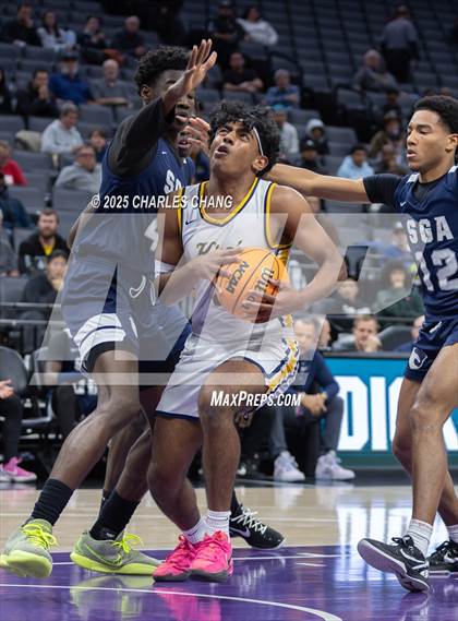 Thumbnail 1 in San Gabriel Academy @ King's Academy (CIF D3 Finals) photogallery.