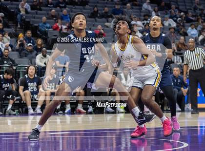 Thumbnail 3 in San Gabriel Academy @ King's Academy (CIF D3 Finals) photogallery.