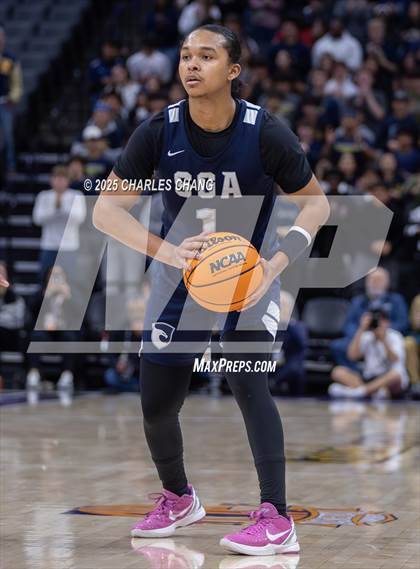 Thumbnail 3 in San Gabriel Academy @ King's Academy (CIF D3 Finals) photogallery.