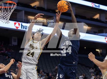 Thumbnail 3 in San Gabriel Academy @ King's Academy (CIF D3 Finals) photogallery.