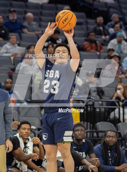 Thumbnail 1 in San Gabriel Academy @ King's Academy (CIF D3 Finals) photogallery.