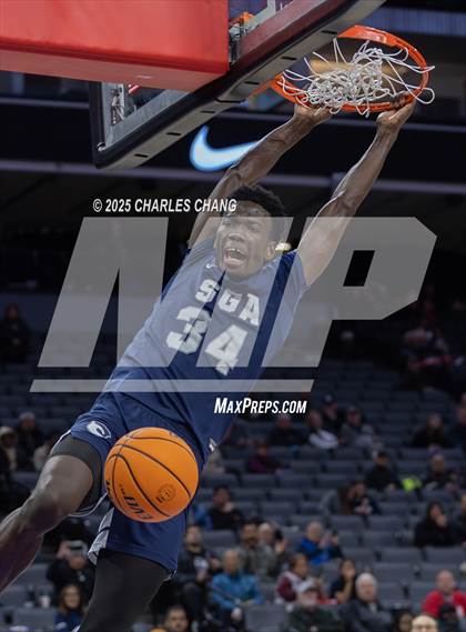 Thumbnail 3 in San Gabriel Academy @ King's Academy (CIF D3 Finals) photogallery.