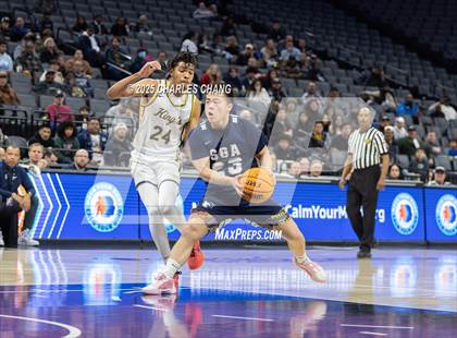 Thumbnail 1 in San Gabriel Academy @ King's Academy (CIF D3 Finals) photogallery.