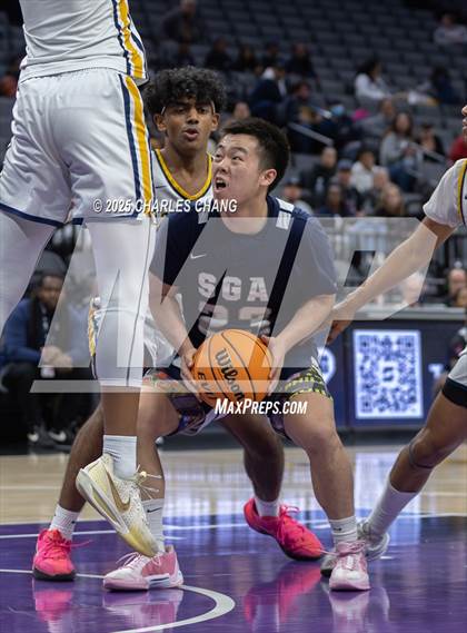 Thumbnail 2 in San Gabriel Academy @ King's Academy (CIF D3 Finals) photogallery.