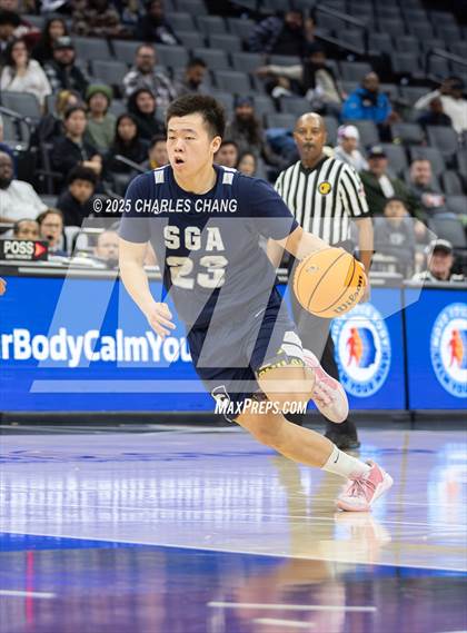 Thumbnail 2 in San Gabriel Academy @ King's Academy (CIF D3 Finals) photogallery.