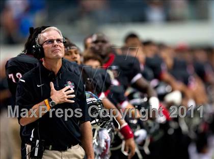 Thumbnail 3 in Trinity vs. Shiloh Christian (Kirk Herbstreit National Kickoff Classic) photogallery.