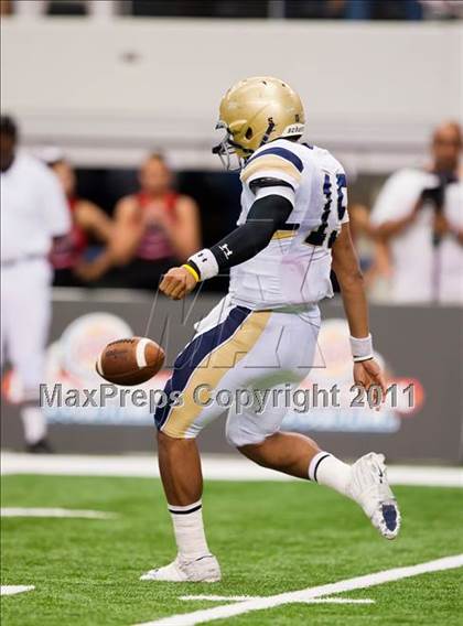 Thumbnail 3 in Trinity vs. Shiloh Christian (Kirk Herbstreit National Kickoff Classic) photogallery.