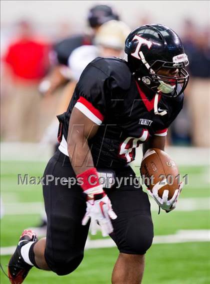 Thumbnail 3 in Trinity vs. Shiloh Christian (Kirk Herbstreit National Kickoff Classic) photogallery.