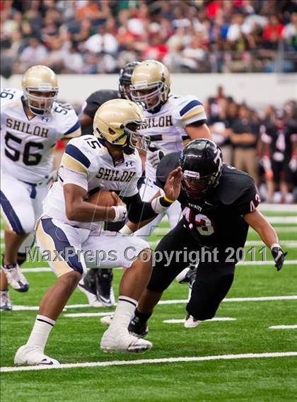 Thumbnail 3 in Trinity vs. Shiloh Christian (Kirk Herbstreit National Kickoff Classic) photogallery.