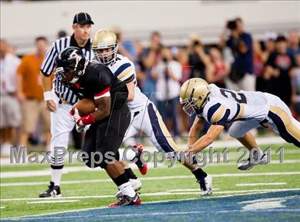 Thumbnail 3 in Trinity vs. Shiloh Christian (Kirk Herbstreit National Kickoff Classic) photogallery.