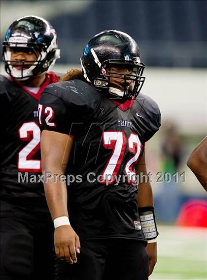 Thumbnail 1 in Trinity vs. Shiloh Christian (Kirk Herbstreit National Kickoff Classic) photogallery.